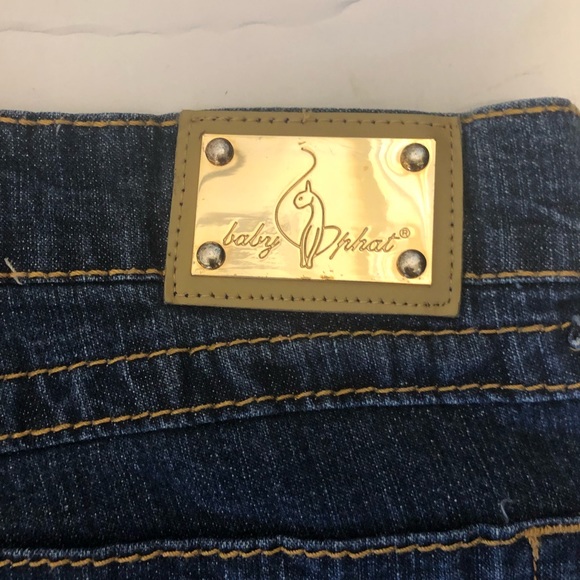 Baby phat ladies jeans size 11 - Picture 6 of 8